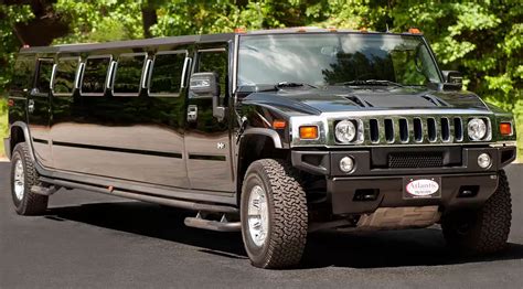 Stretch H2 Hummer Limousine Rental in Atlanta - Seat Up to 14 People