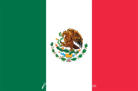 Mexico Flag Wallpaper Wall Mural by Magic Murals