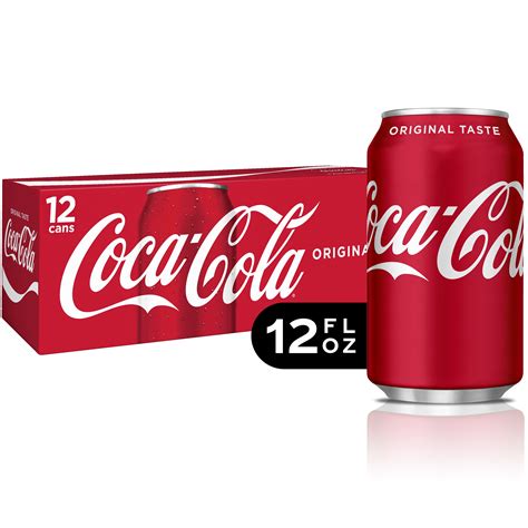 Coca-Cola Soda Soft Drink, 12 fl oz, 12 Pack - Walmart.com - Walmart.com