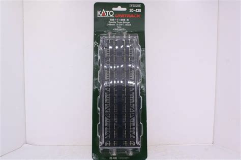 Kato N Scale Double Track Truss Bridge Black 20-438 9 3/4" Long | #3923858729