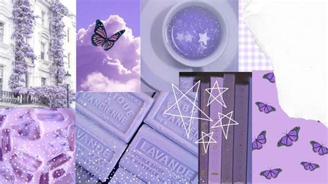 Light purple aesthetic laptop wallpaper