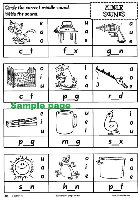 Phonics Fun Single Sounds DOWNLOADABLE | Educational Worksheets & Books | Australian Curriculum