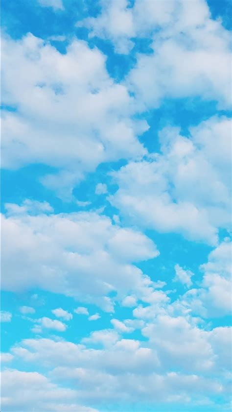 Sky Blue in 2020. Blue sky , Clouds iphone, Baby Blue HD phone wallpaper | Pxfuel