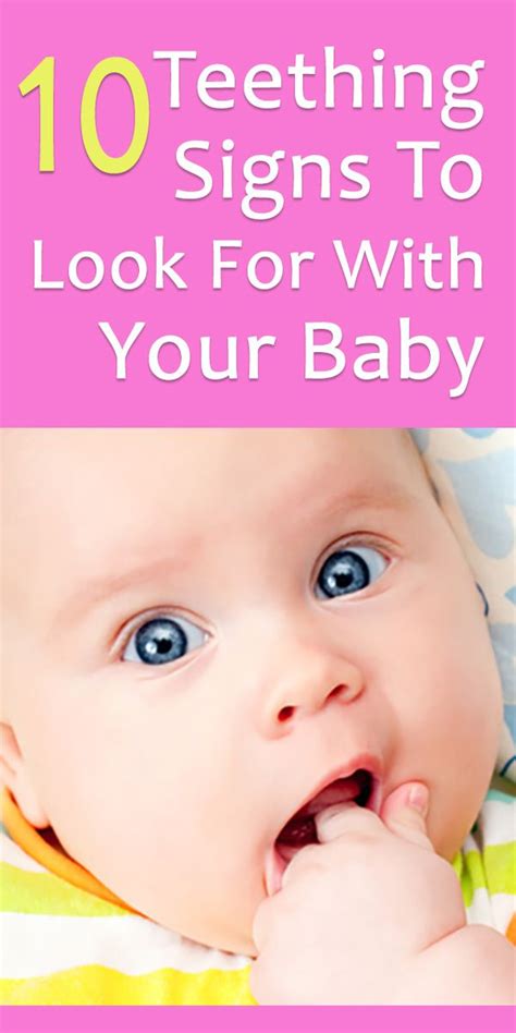 10 Teething Signs To Look Out For With Your Baby. Keep a Close Watch On #4, #3, and #1 | Baby ...