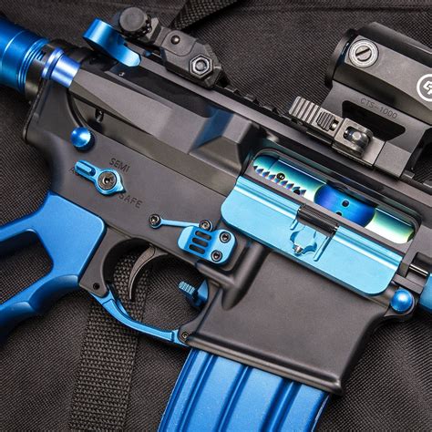 Guntec AR-15 Blue Anodized Ultimate Rifle Kit