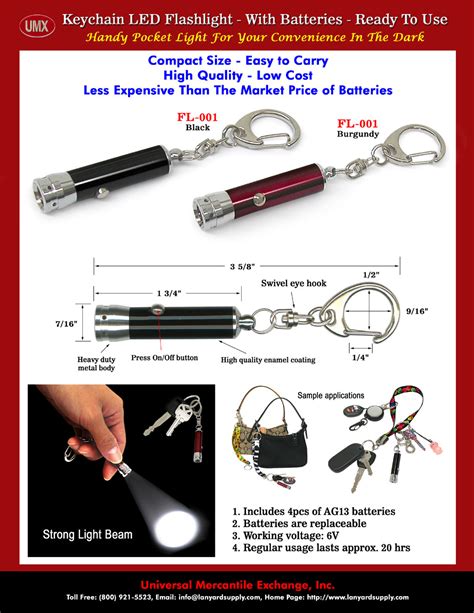 Compact Size Keychain Flashlights: A Great Add-on Flashlight For Keychains