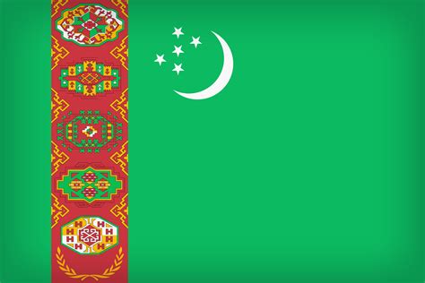 Turkmenistan Flag Wallpapers - Wallpaper Cave