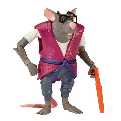 "Playmates Toys TMNT Splinter 4"" Action Figure - Movie Collector Edition - Mutant Mayhem Series ...