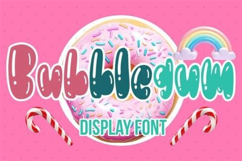 Bubblegum Display Font - Free Font