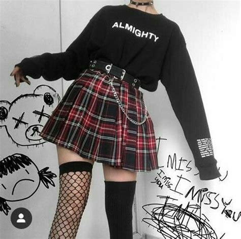 Emo Aesthetic Outfits Female - Jas fur Kid