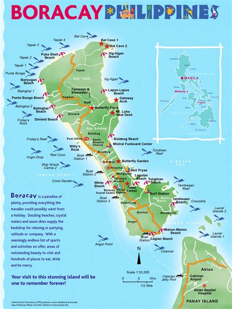 Boracay Map | Philippines | Detailed Maps of Boracay Island