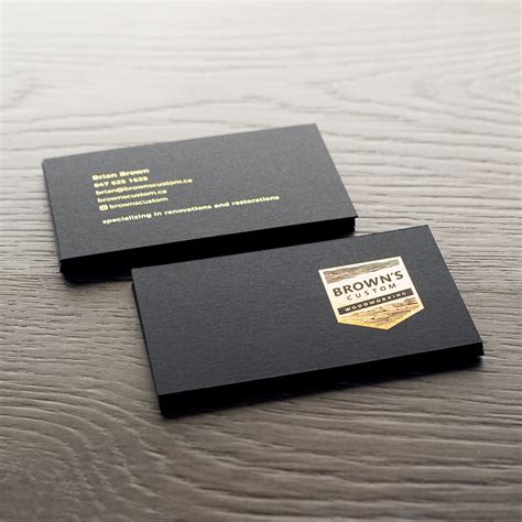 Black Business Cards - blitzprinthouse.com