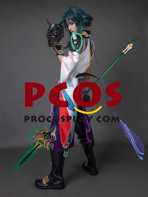 Genshin Impact Xiao Cosplay Costume C00175 - Best Profession Cosplay Costumes Online Shop