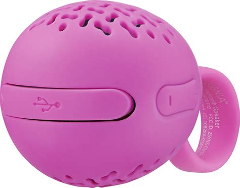 Best Buy: Insignia Portable Bluetooth Speaker Hot Pink NS-CSPBT02-PK