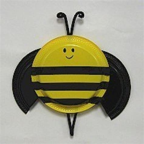 Paper Plate Bumble Bee