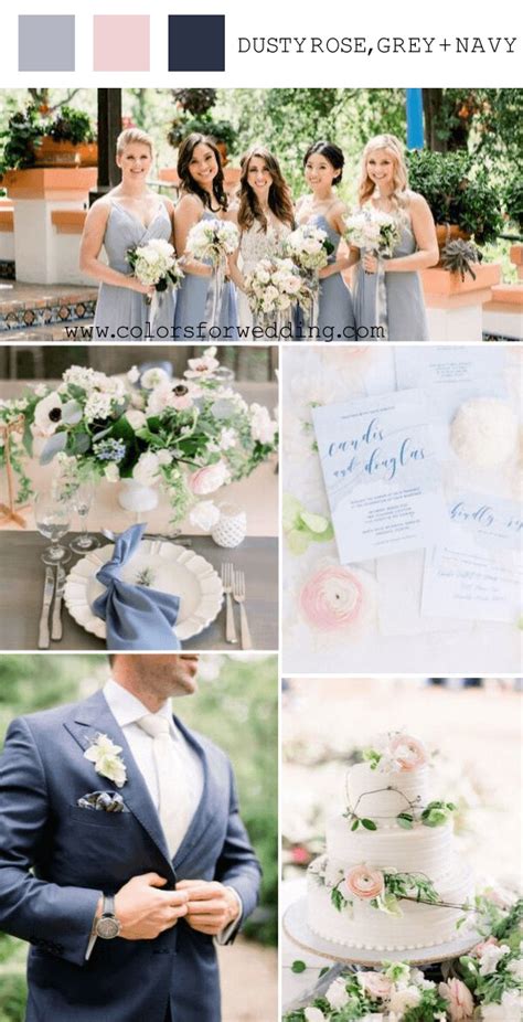 Top 8 Spring March Wedding Color Schemes of 2024