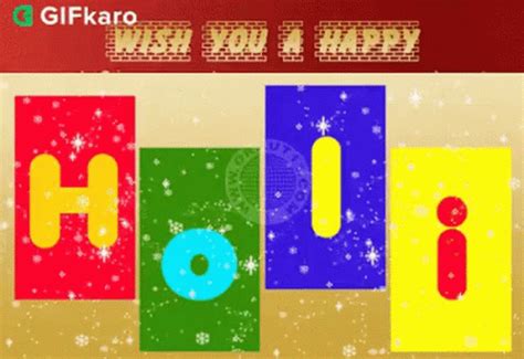 Wishing You A Happy Holi Gifkaro GIF - Wishing You A Happy Holi Gifkaro Happy Festival Of Colors ...