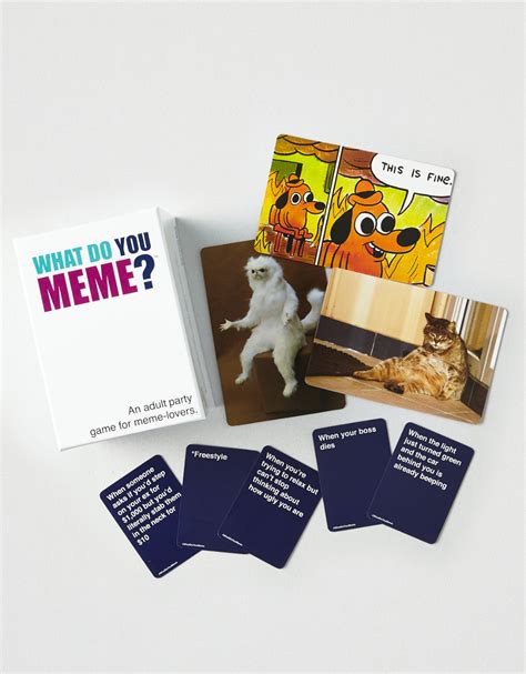 What Do You Meme Card Game | What do you meme, Drinking card games, You ...