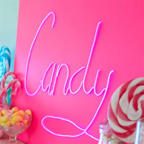 How to create a DIY neon sign | Diy neon sign, Neon signs, Pink neon sign