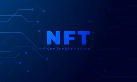 NFT Non-Fungible Token, NFT Text, NFT Logo, Non-Fungible Token Vector Poster, New Digital ...