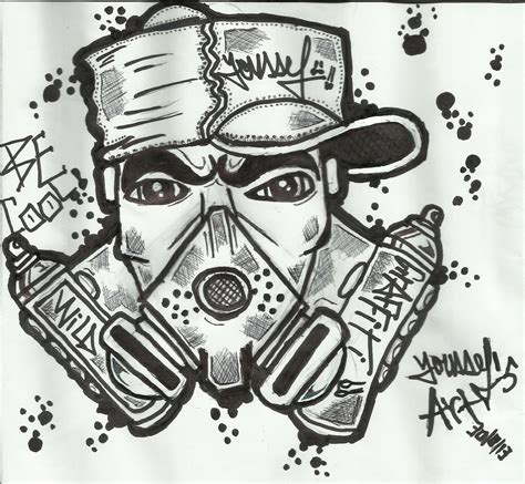 Drawing Graffiti Characters - Viewing Gallery