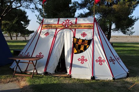 Medieval Double Bell Wedge Replica Tent For Sale