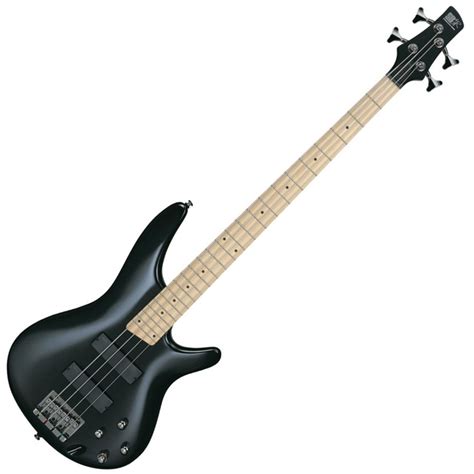 DISC Ibanez SR300M Bass Guitar, Maple, Iron Pewter at Gear4music