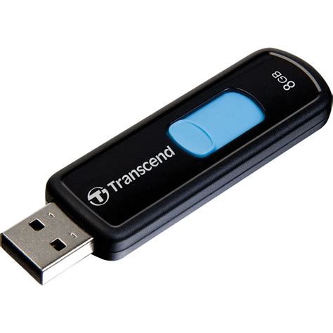 Transcend JetFlash 500 8GB USB 2.0 Flash Drive TS8GJF500 B&H