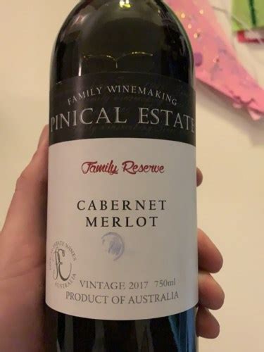 Pinical Estate Family Reserve Cabernet - Merlot | Vivino US