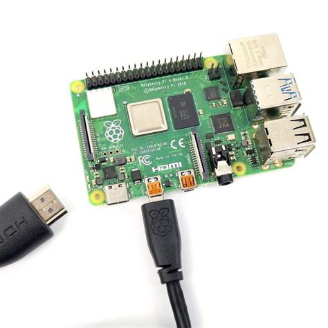 Raspberry Pi Micro-HDMI to Standard HDMI, 2m Black