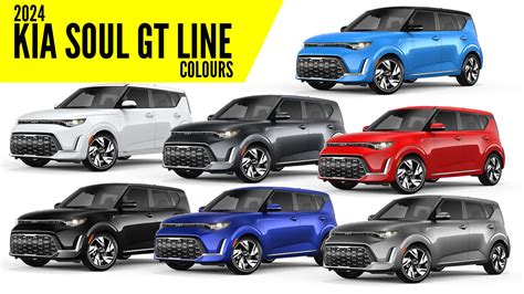 2024 Kia Soul GT Line All Colors | AUTOBICS