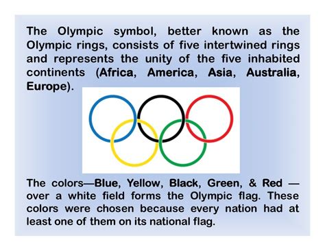 1 best ideas for coloring | Olympic Rings Colors Meaning