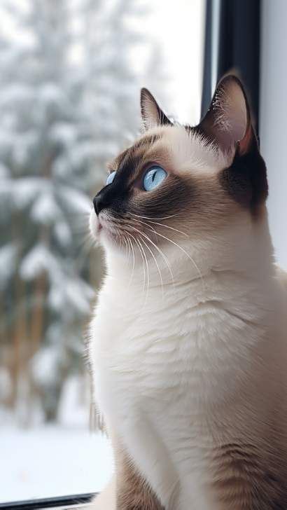 Snowshoe siamese cat siamese cat breed info personality traits and temperament of a snowshoe cat ...