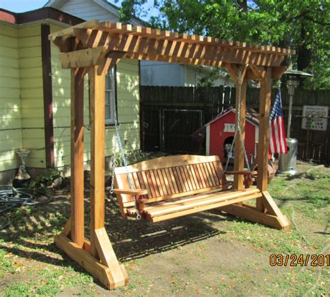 Cedar Porch Swings, Gliders, Welding | Cedar Swings N Things | Texas