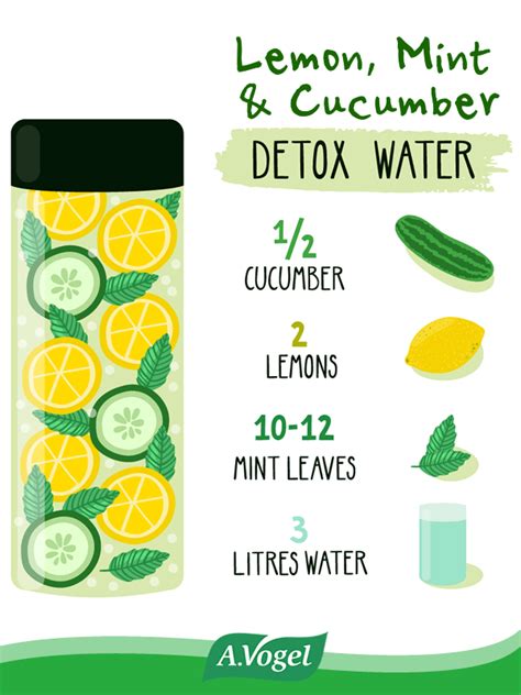 Cucumber Lemon Detox Water - Tringart