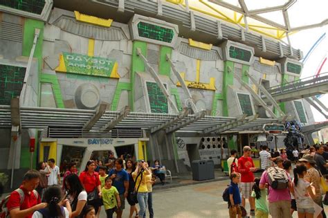 Universal Studios Singapore Transformers the Ride Facade in Sentosa, Singapore Editorial Image ...