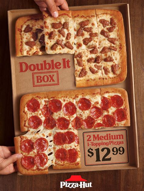 Pizza Hut Solves The Family Food Feud With All New Double It Box ...