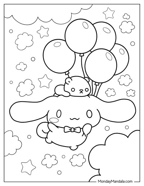 22 Cinnamoroll Coloring Pages (Free PDF Printables)