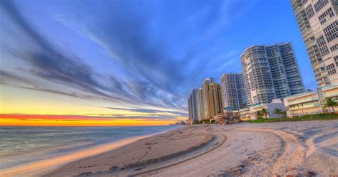 florida miami beach 4k ultra hd wallpaper | Alba sulla spiaggia, Miami beach, Florida