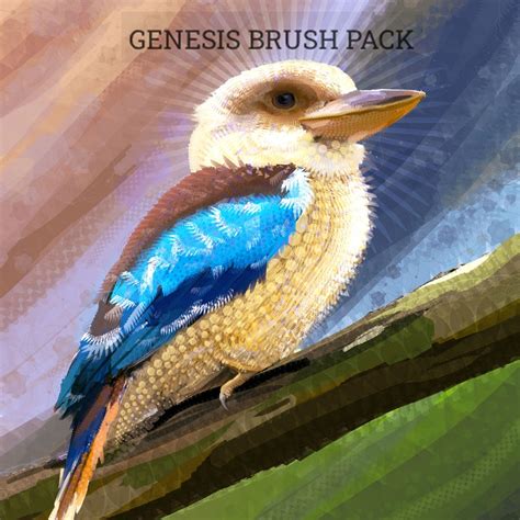 Genesis 3D Shape Digital Painting Free Brushes - Free Photoshop Brushes