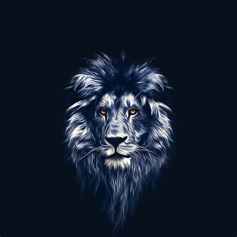 Lion King angry, black, eyes, iphone, neon, HD phone wallpaper | Peakpx