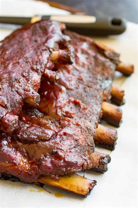 Traeger Smoked Pork Ribs | 5-4-1 Ribs from Or Whatever You Do