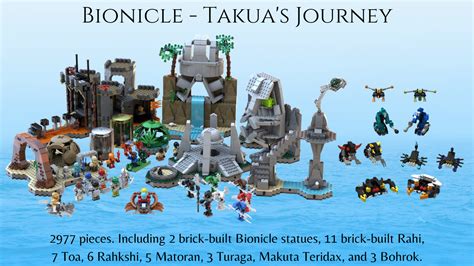 LEGO IDEAS - Bionicle - Takua's Journey