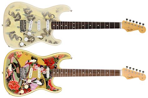 Designal: Fender Japan ST62-SPL Stratocaster in a choice of two eye-catching Japanese print finishes