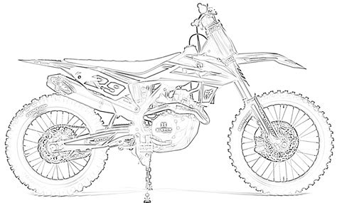 10 Free Dirt Bike Coloring Pages for Kids | Save, Print, & Enjoy!