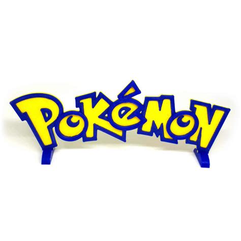 Logo 3D Pokémon – COLEKA Shop