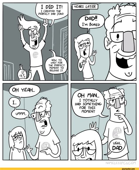 Dad Jokes Comic Strip | Freeloljokes