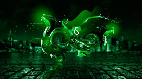 Neon Green HD Wallpaper - WallpaperSafari