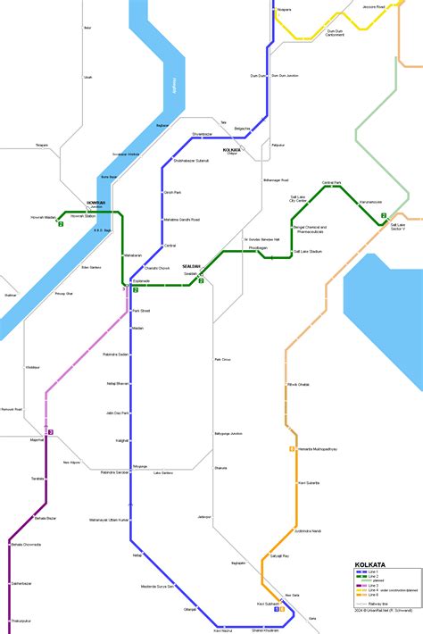 UrbanRail.Net > Asia > India > West Bengal > Kolkata (Calcutta) Metro