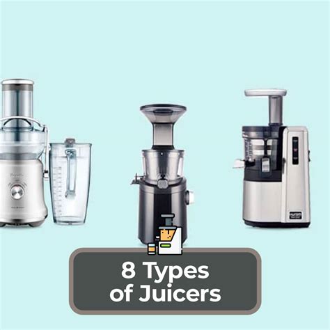 8 Types of Juicers | Popular Juicers Types